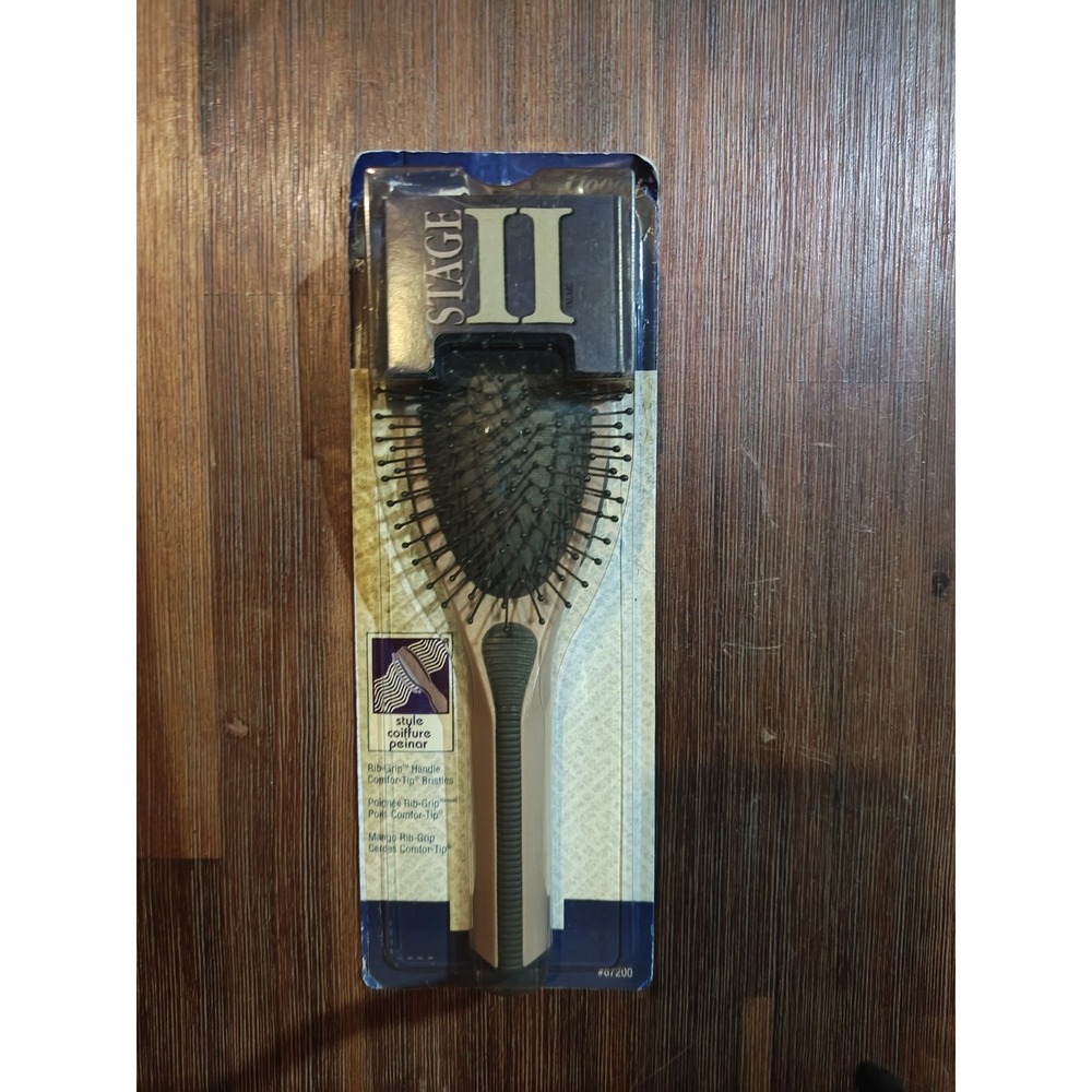 GOODY Stage‎ II Brush 1996 Vintage Purple Comb #87200 NEW